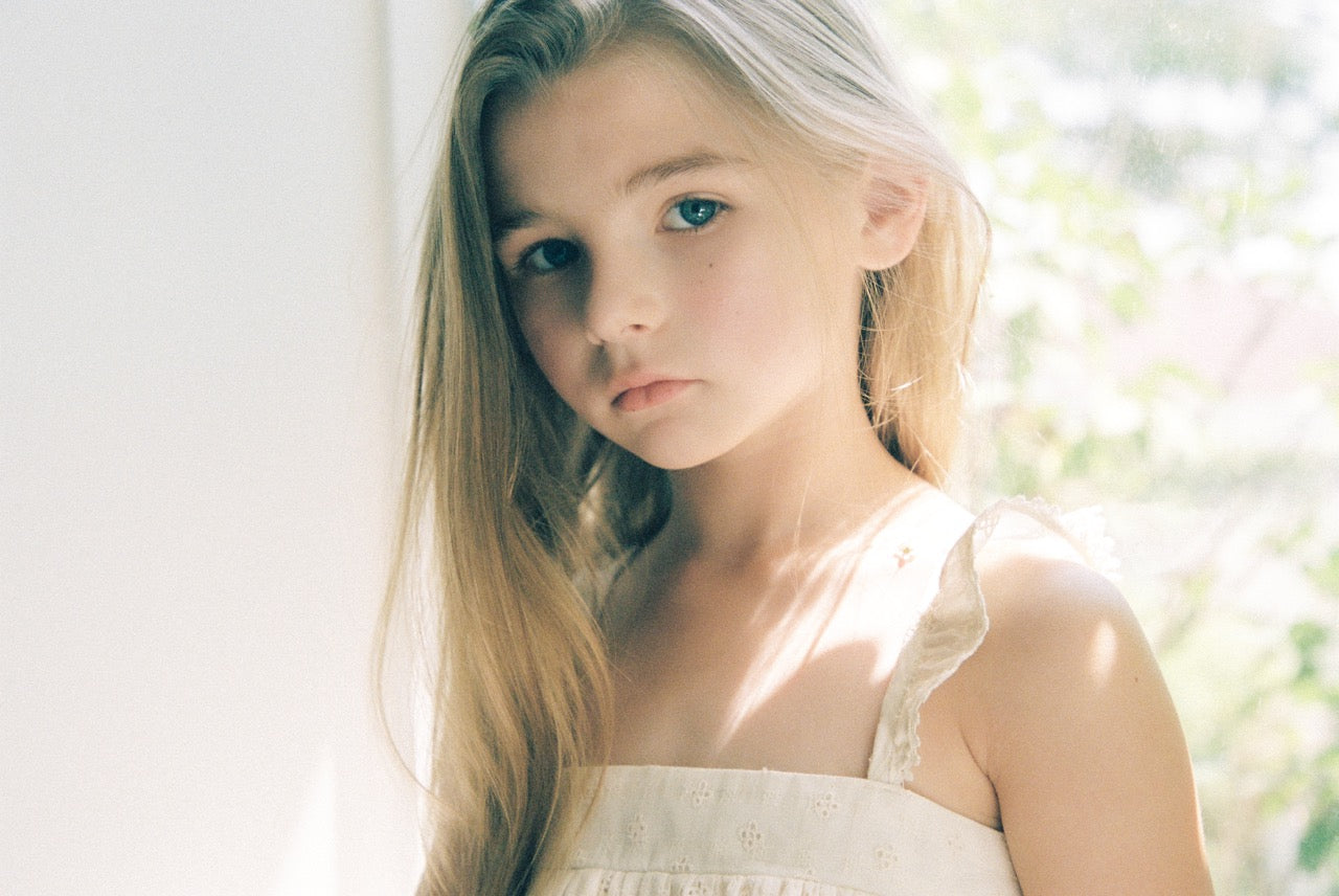 (予約) inné / miette ruffle dress (ivory)