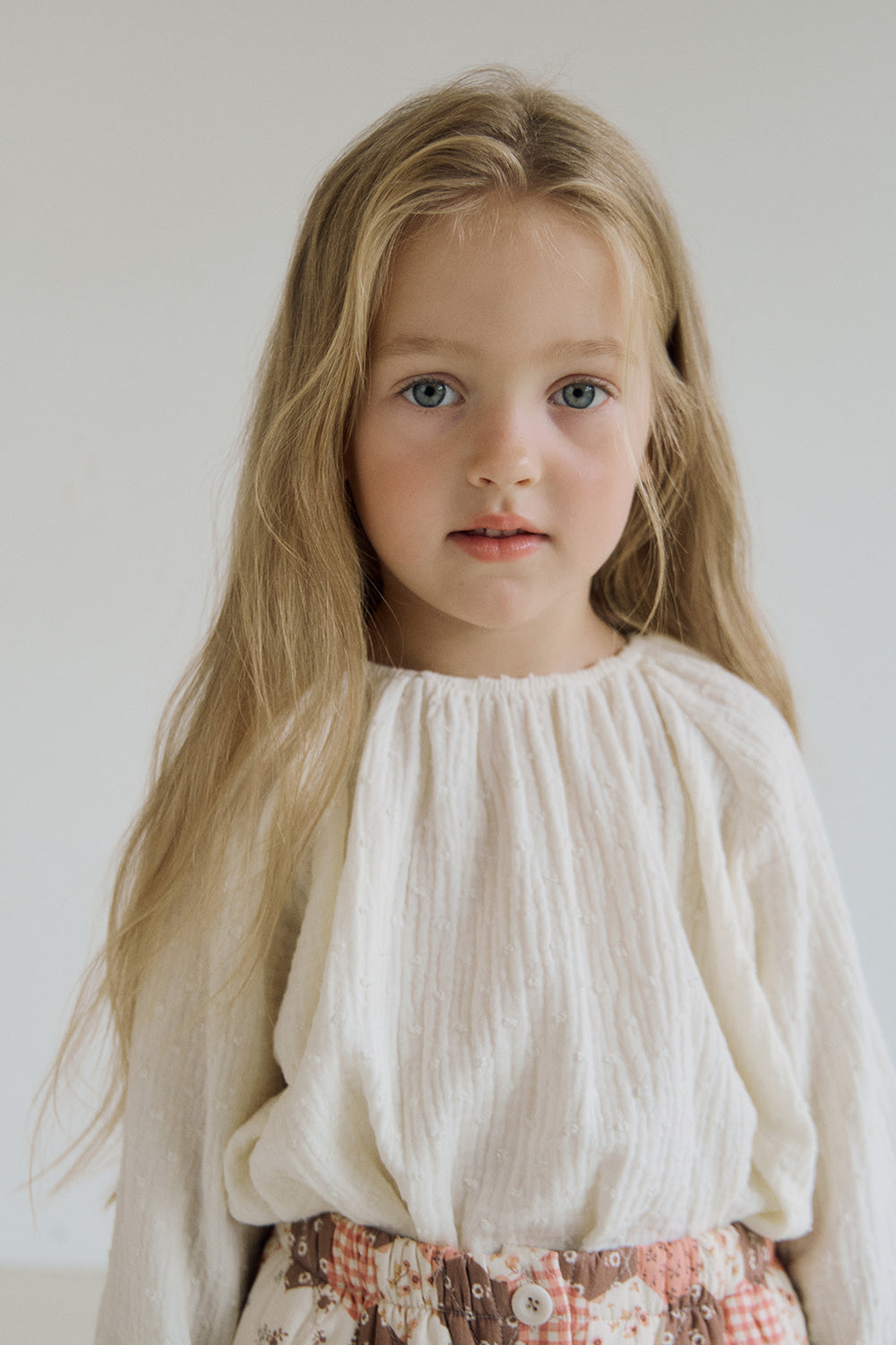 (予約) inné / Snow cotton blouse