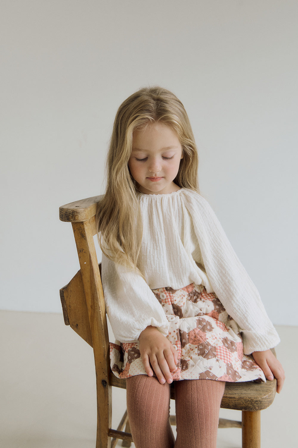 (予約) inné / Snow cotton blouse