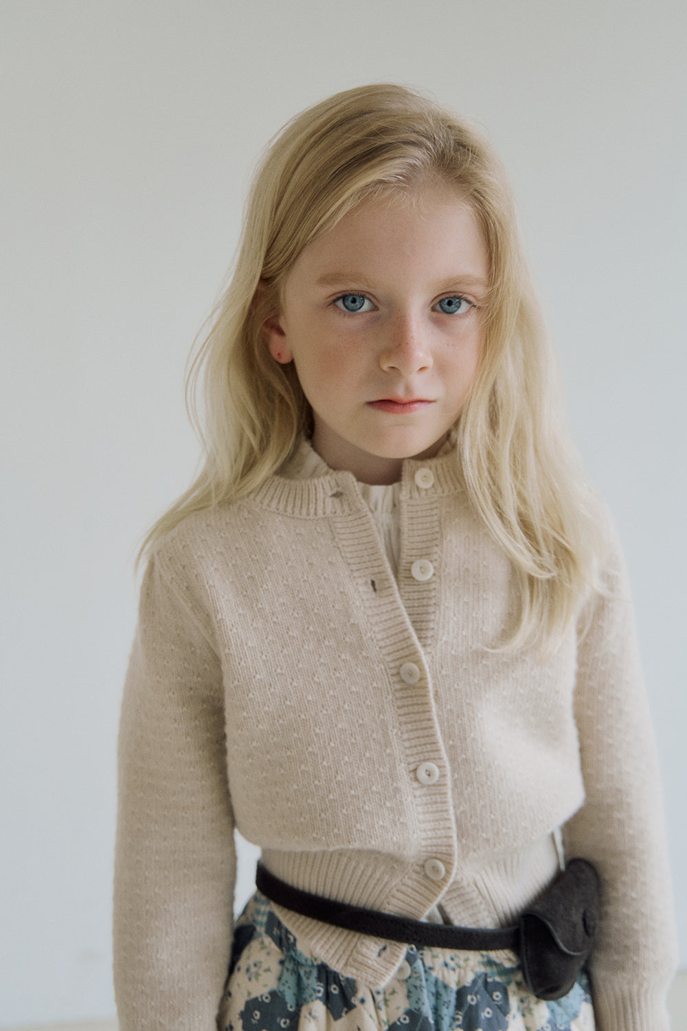 (予約) inné / Cashmere cardigan - beige