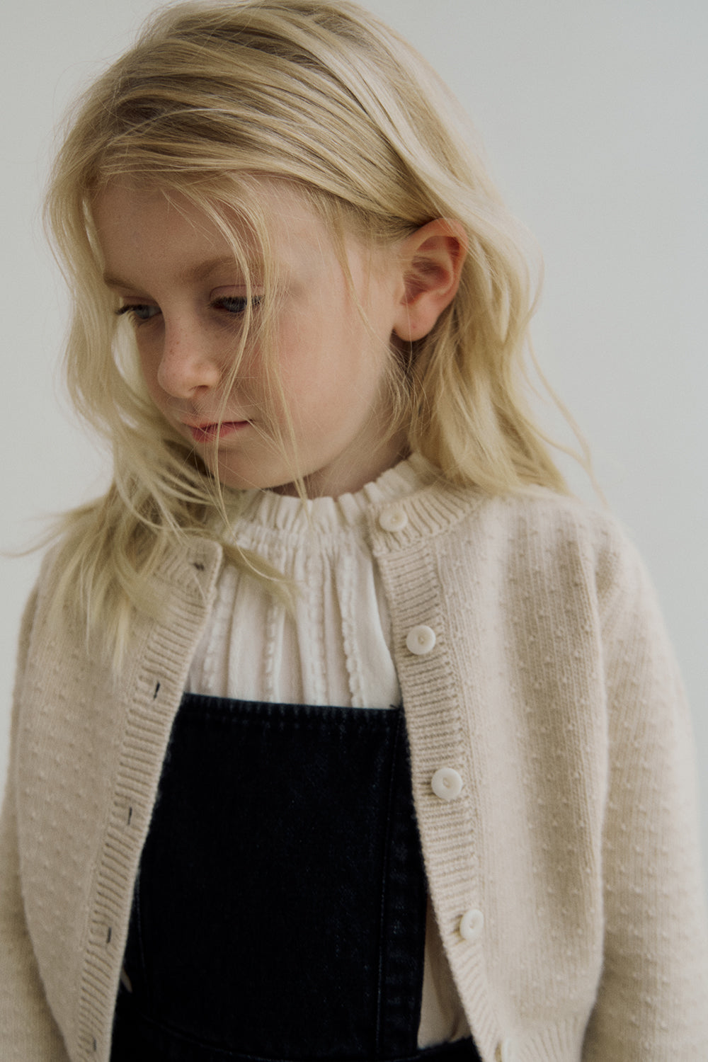(予約) inné / Cashmere cardigan - beige
