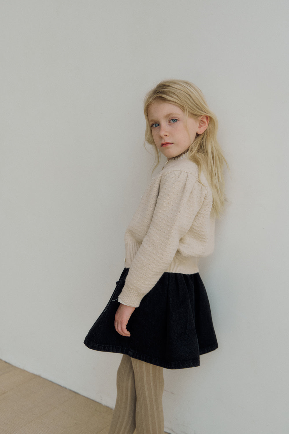 (予約) inné / Cashmere cardigan - beige