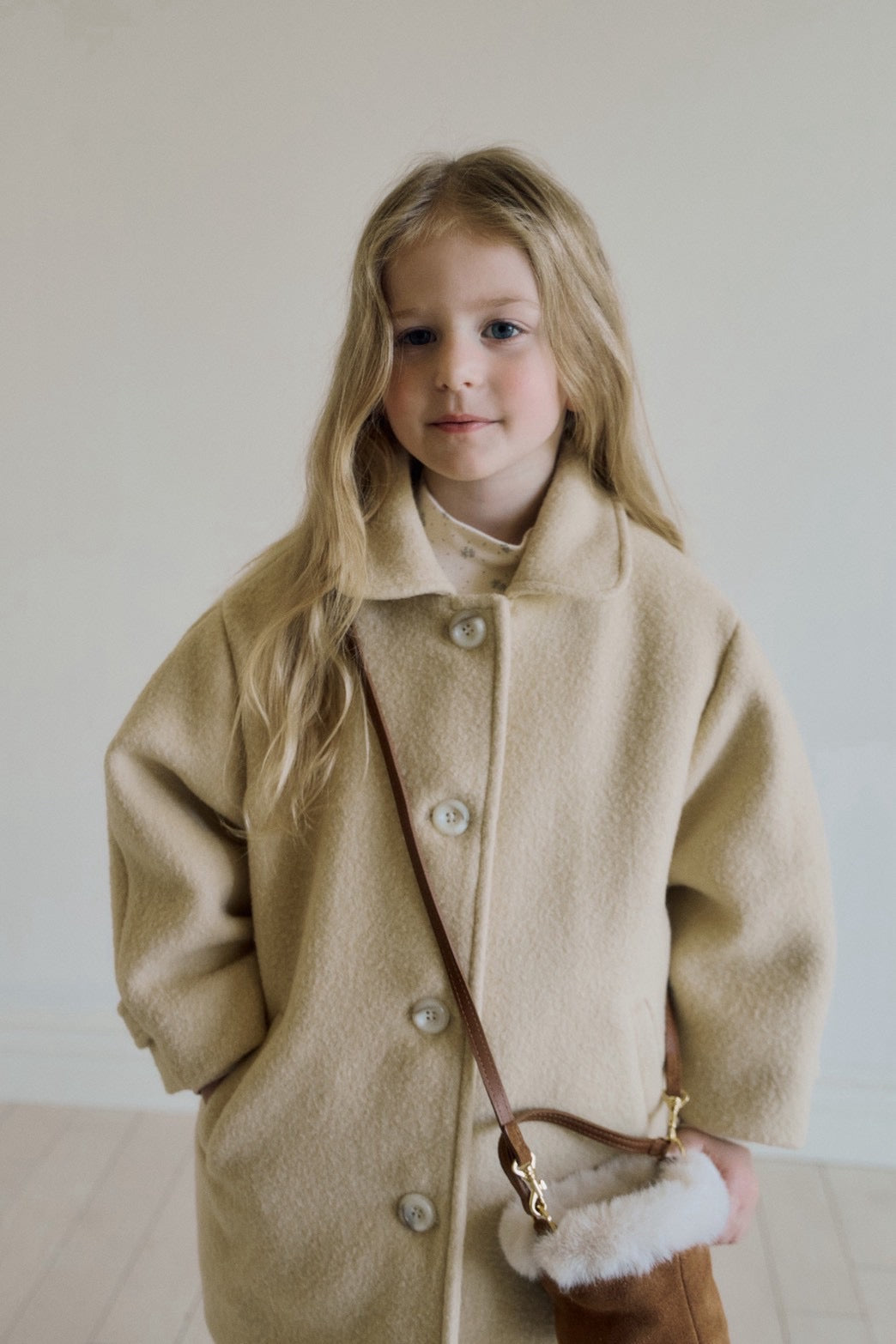 送料無料(予約) inné / Robin wool coat