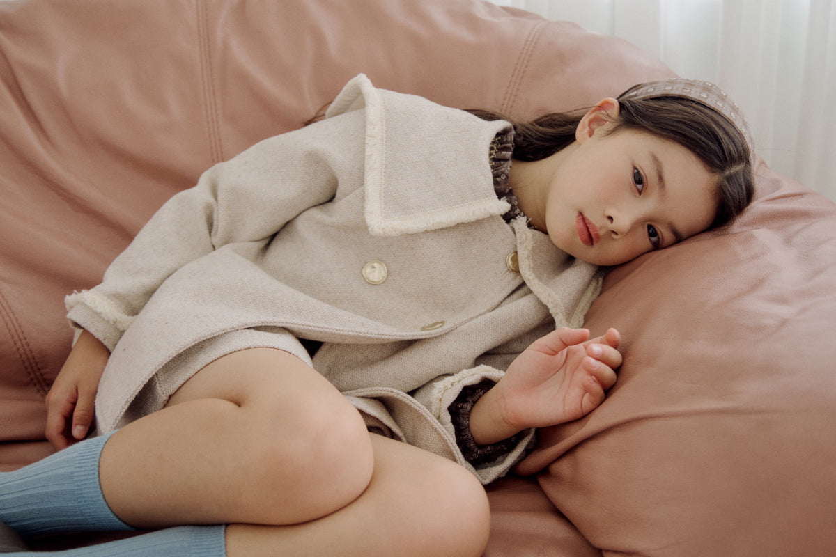 (予約) Saint Ella / Margot Jacket- Wool beige