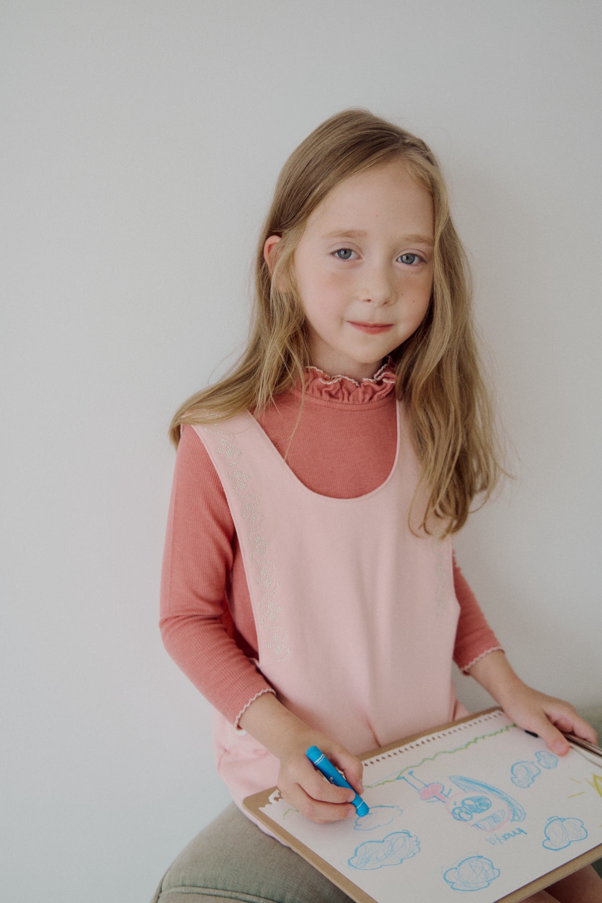 (予約) Saint Ella / Elodie Jumper Dress - pink