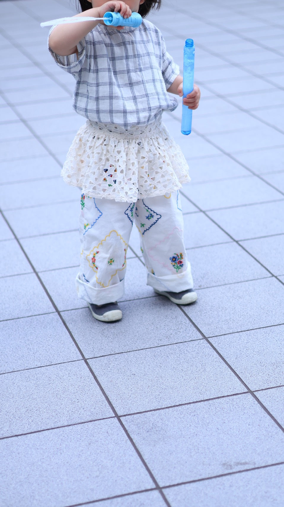 (送料無料)The new society / Jacinthe Pant Multicolor Embroidery
