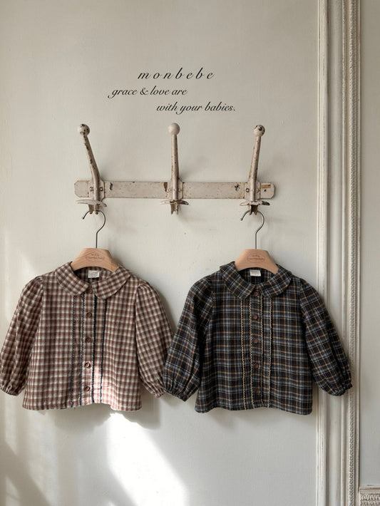 (予約) monbebe /  Lumino blouse