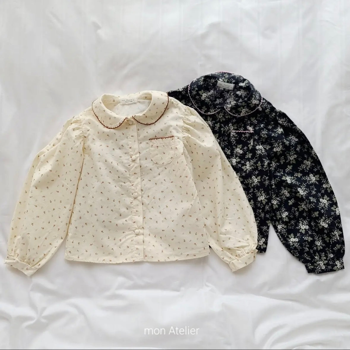 mon Atelier / blossom blouse