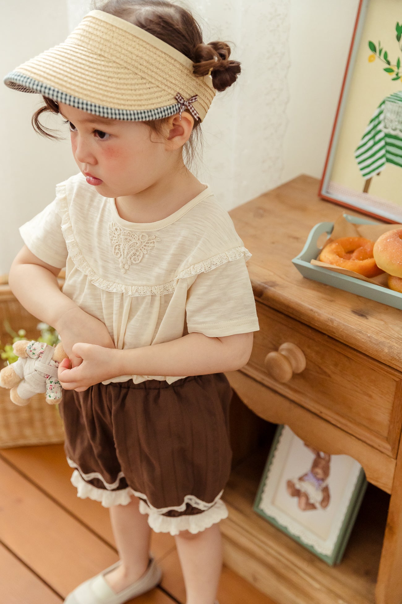 (取り寄せ) milk powder  /  Slub Tee