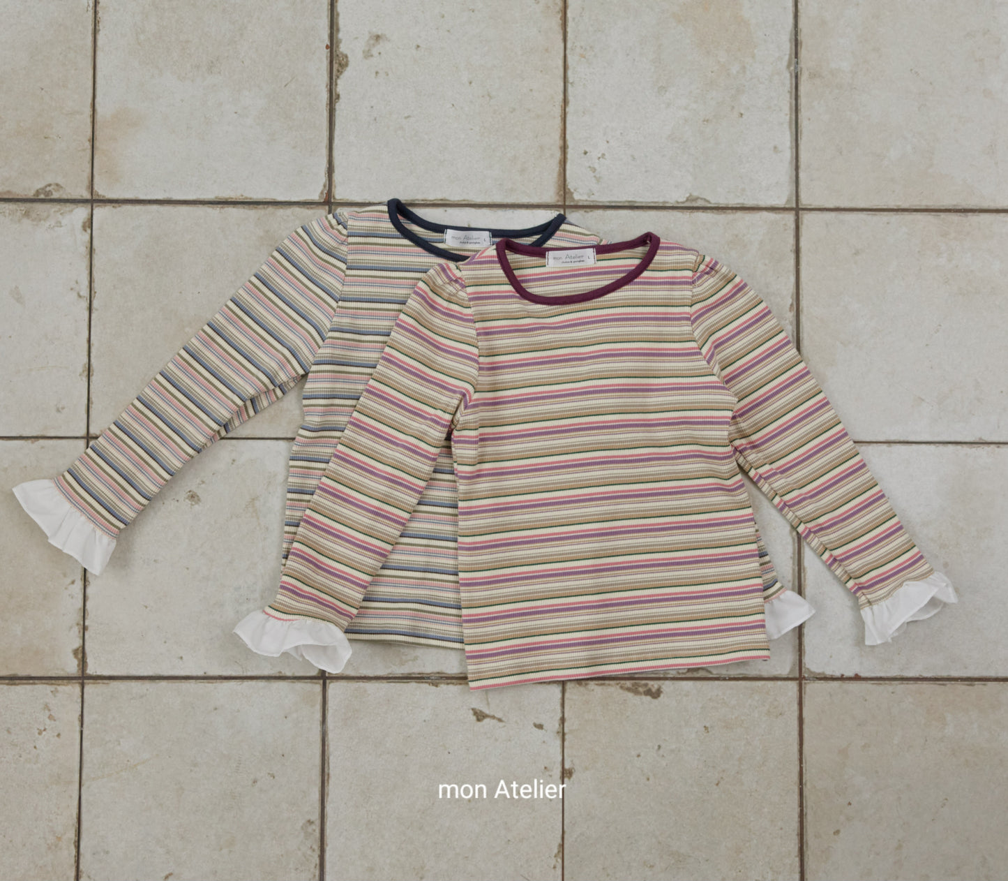 (予約) mon Atelier  / rainbow T