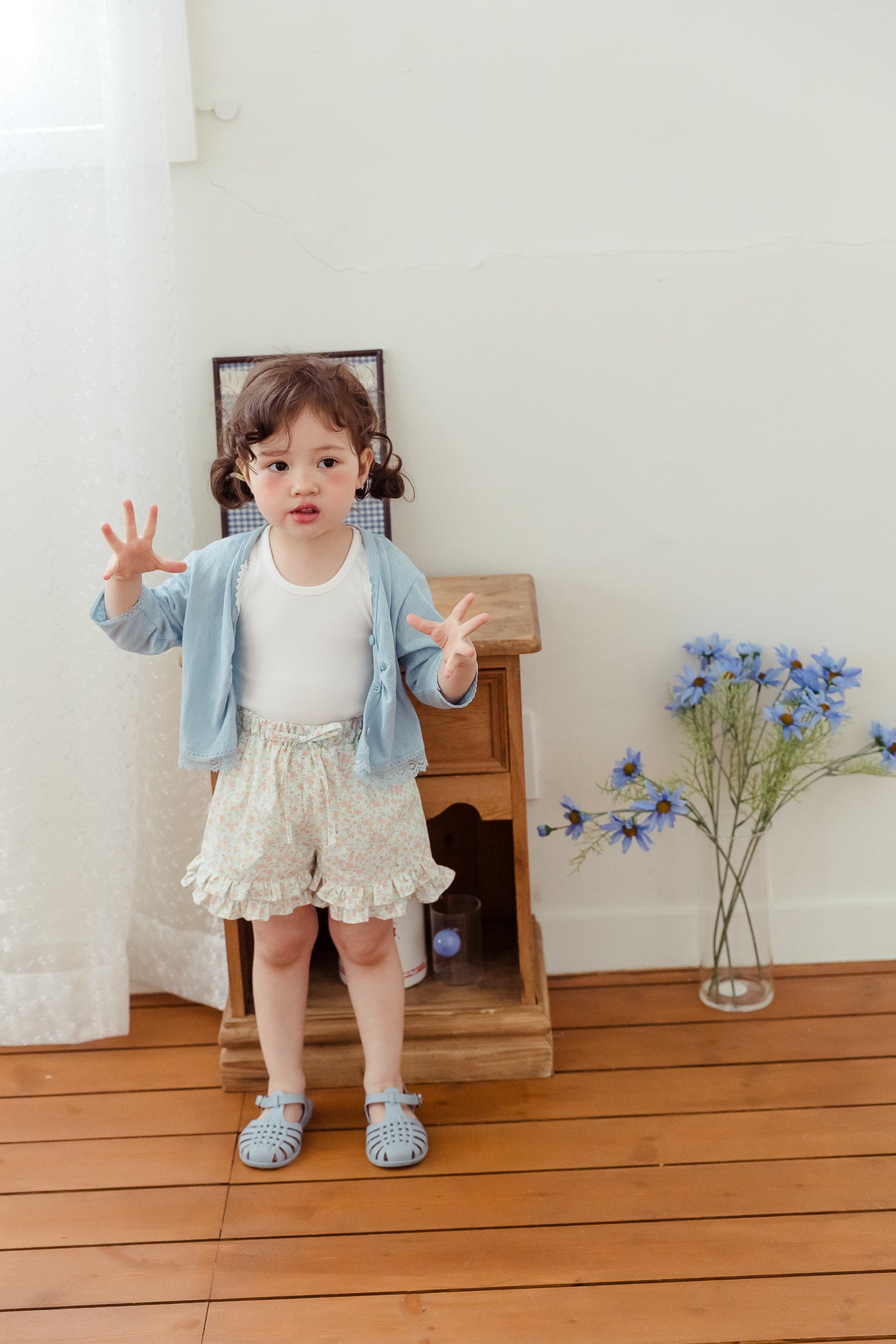 (取り寄せ) milk powder  / Punched Cardigan