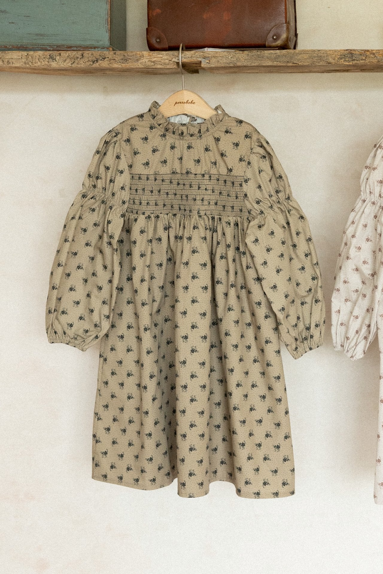 (予約)perro bebe / Ivy dress - black