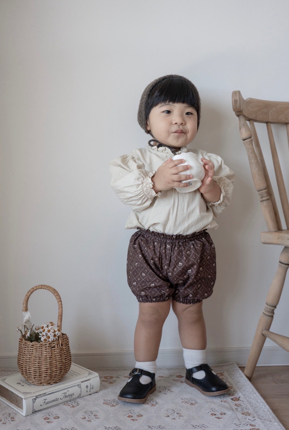 (受注販売) Original Cheval Antique skirt & blommer オーダー権