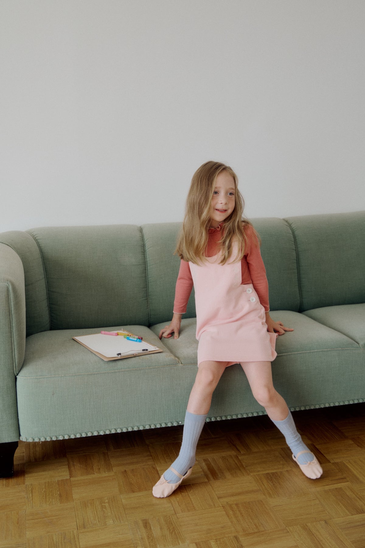 (予約) Saint Ella / Elodie Jumper Dress - pink