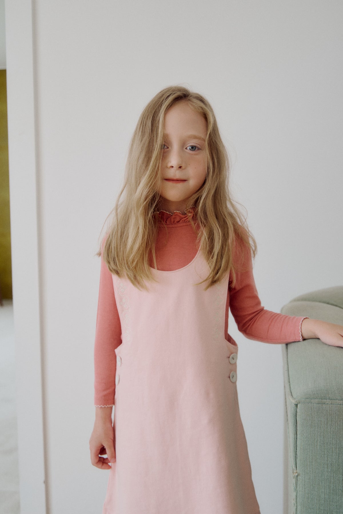 (予約) Saint Ella / Elodie Jumper Dress - pink