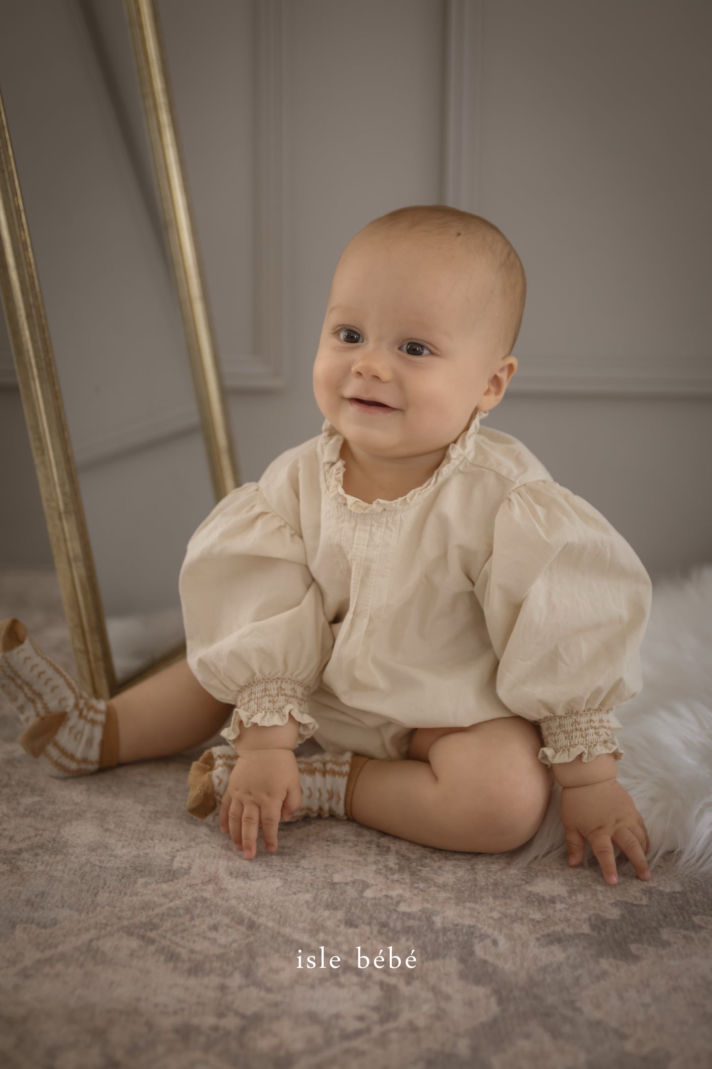 original  / Dahlia Romper - beige -