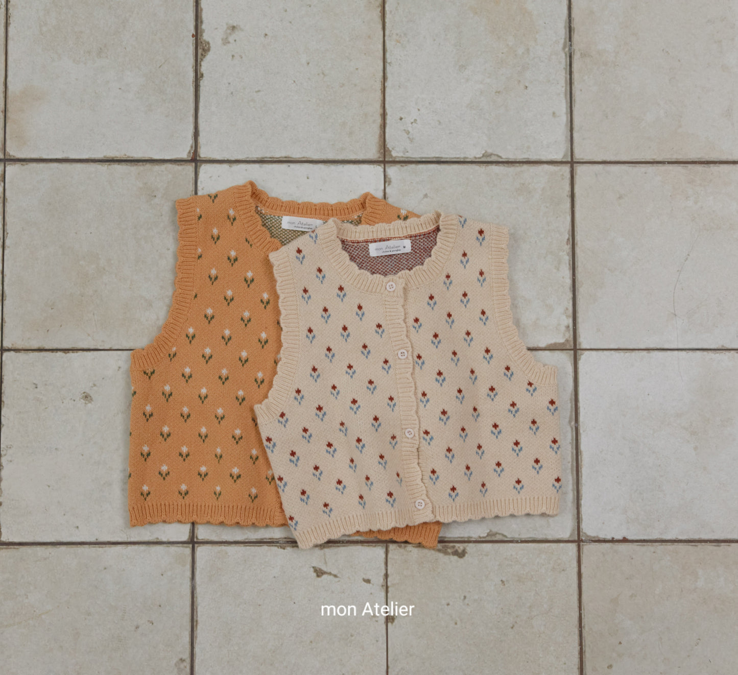 (予約) mon Atelier  / tulip vest