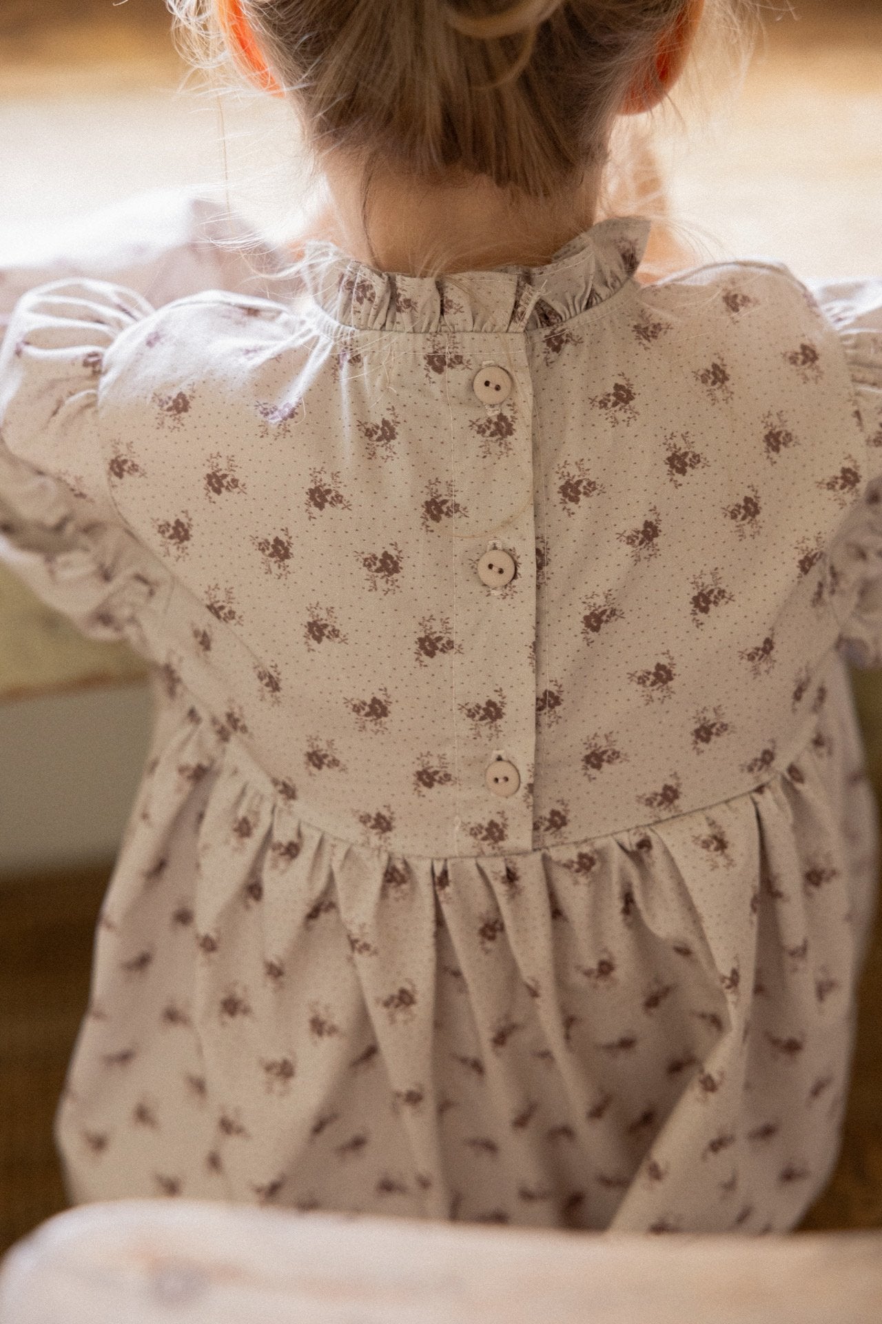 (予約)perro bebe / Ivy dress - brown