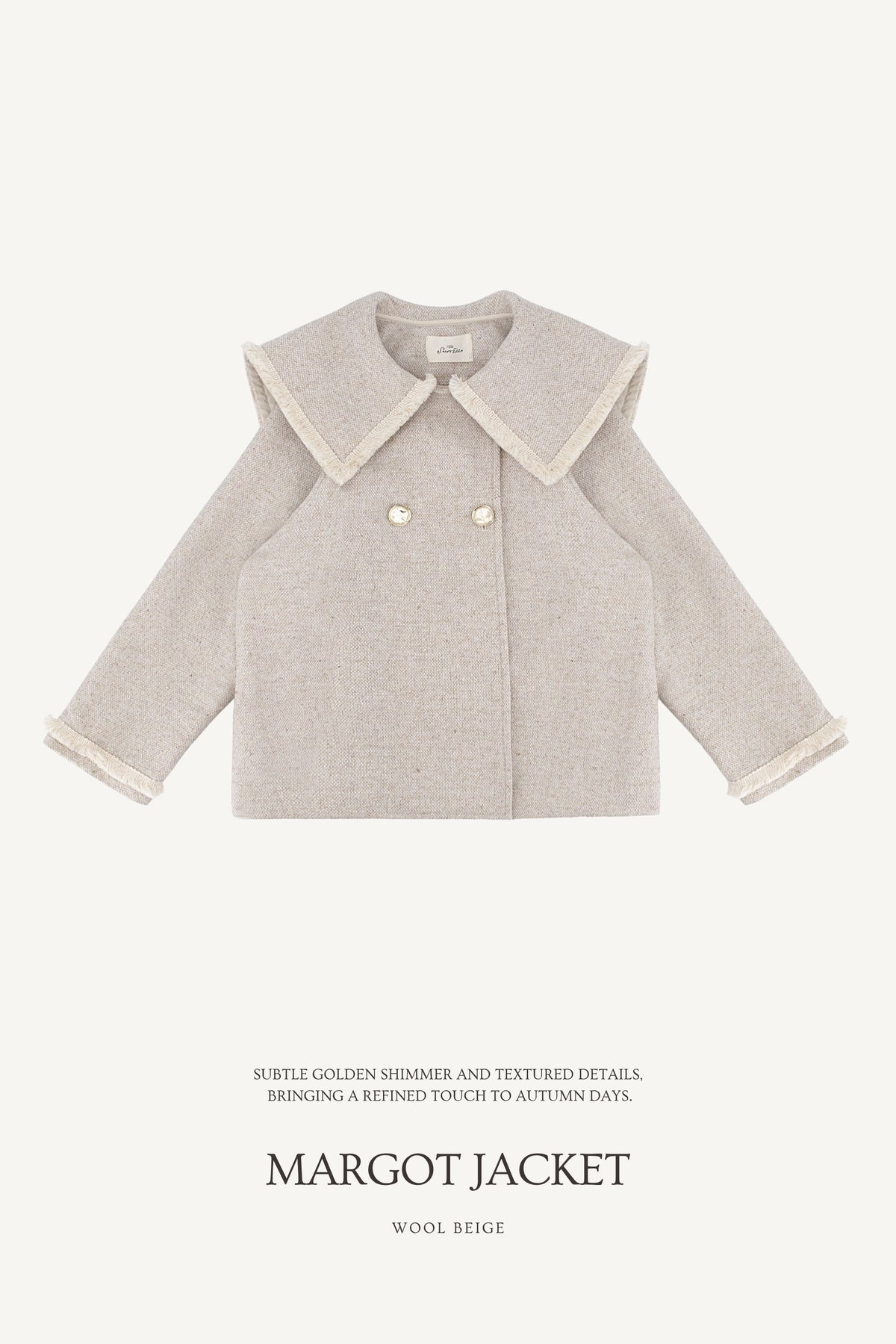 (予約) Saint Ella / Margot Jacket- Wool beige
