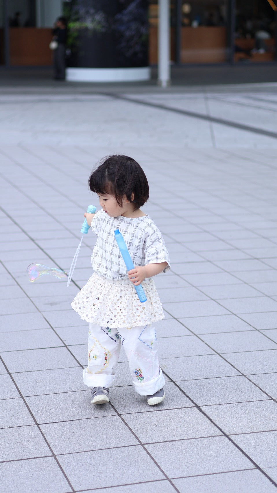 (送料無料)The new society / Jacinthe Pant Multicolor Embroidery