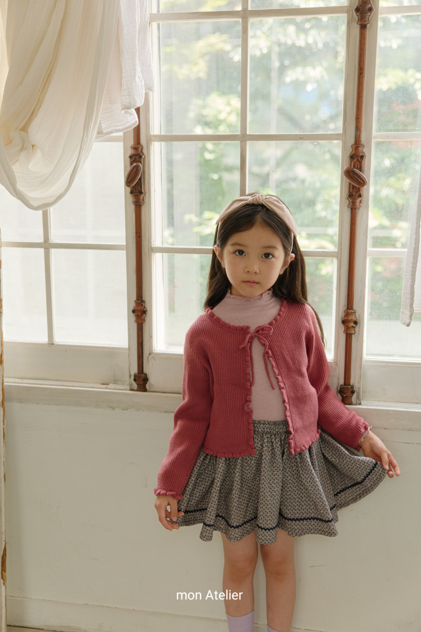 (予約) mon Atelier  / bloom skirt