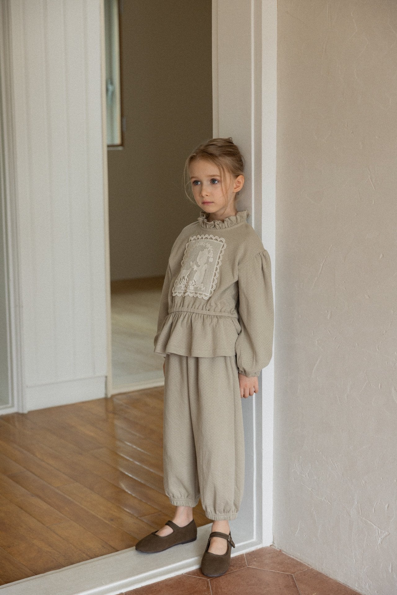 (予約)perro bebe / Stella setup - olive