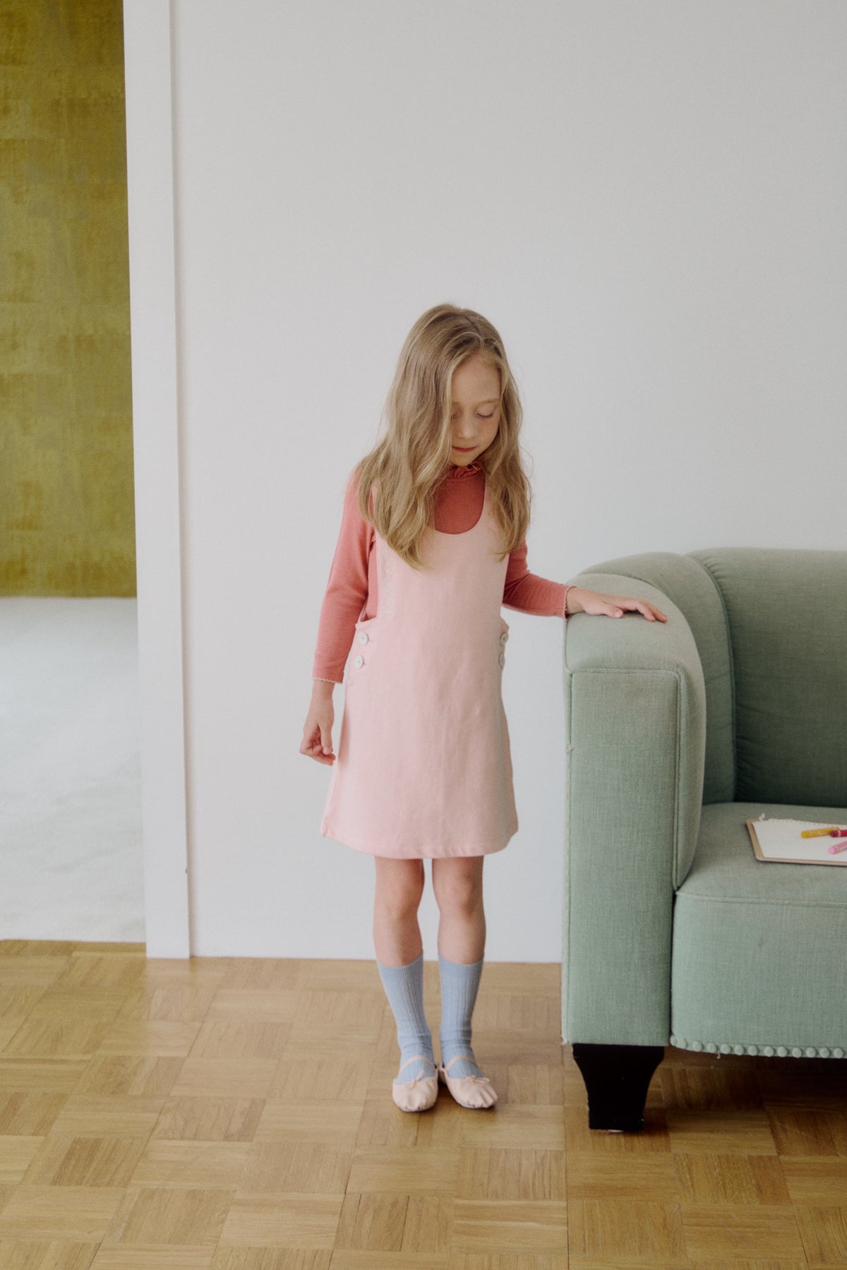 (予約) Saint Ella / Elodie Jumper Dress - pink