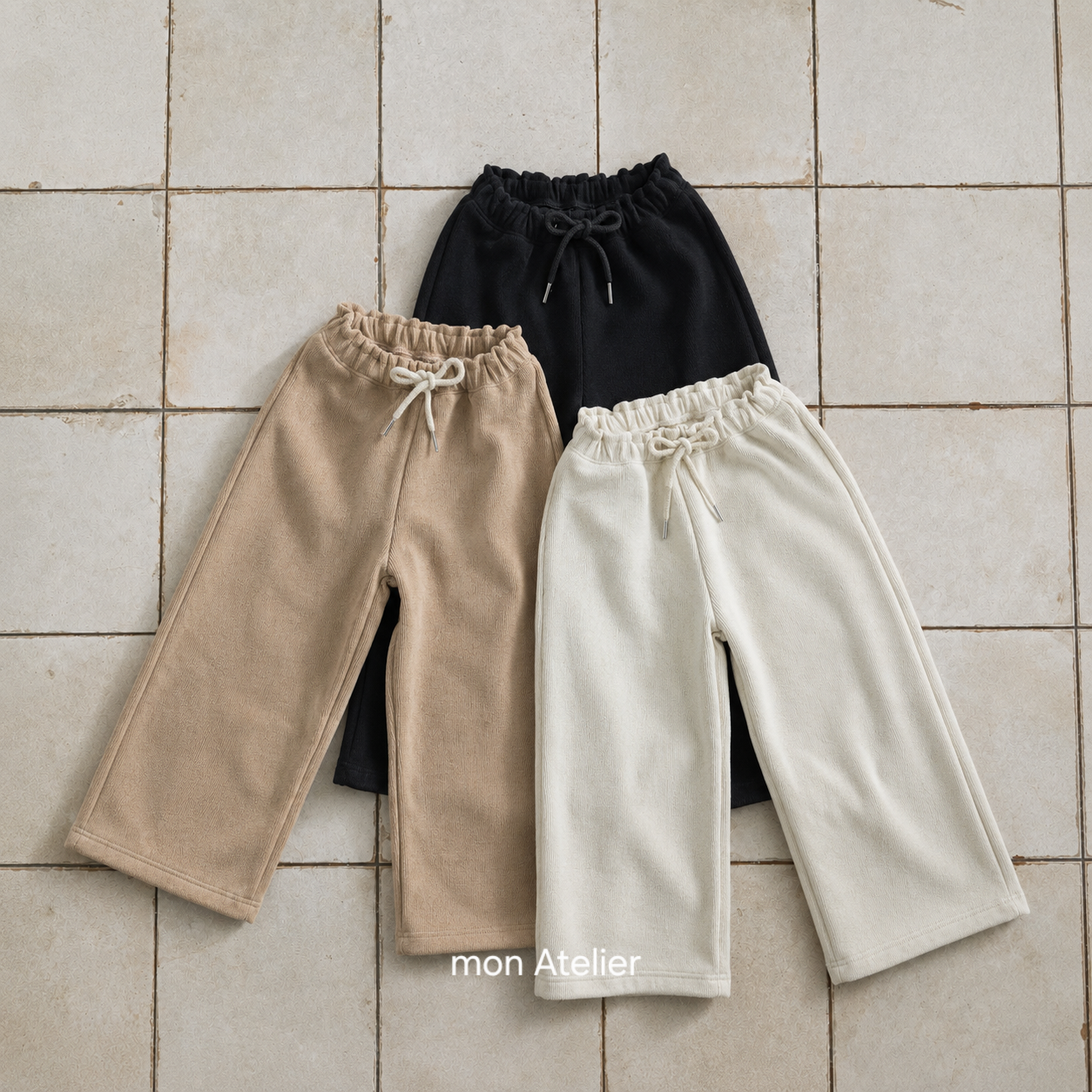 (予約) mon Atelier  / string pants