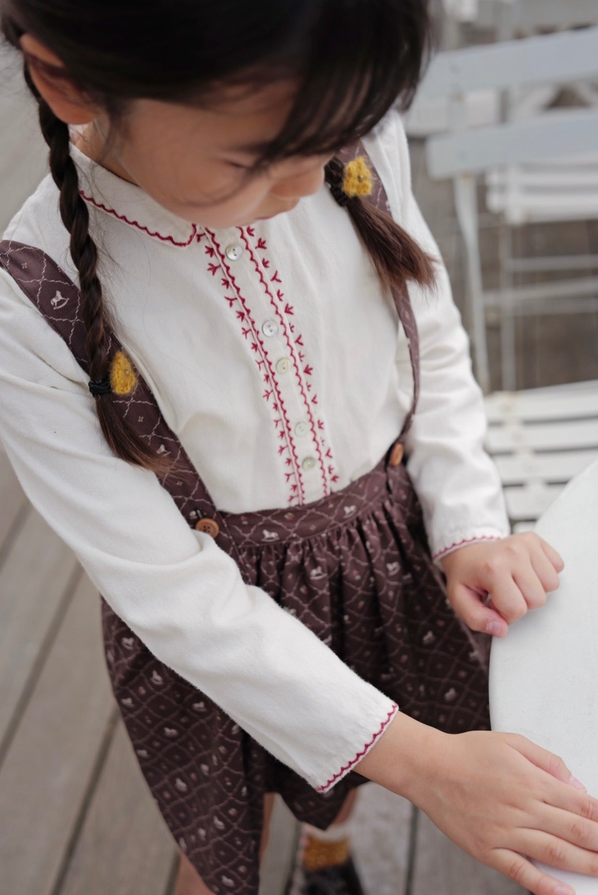 (受注販売) Original Cheval Antique skirt & blommer オーダー権