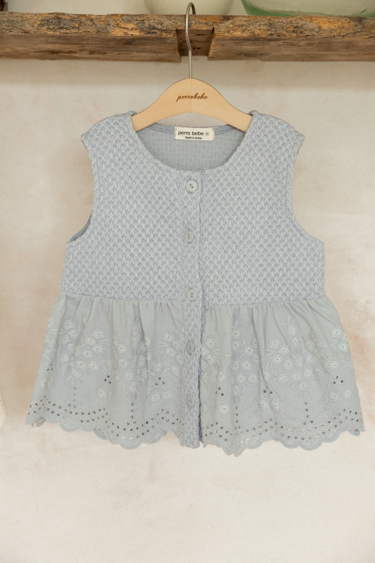 (予約)perro bebe / Helena Vest - blue
