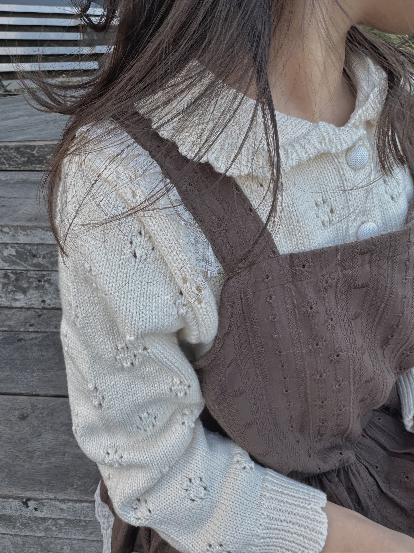 Roa / Punching Knit Set