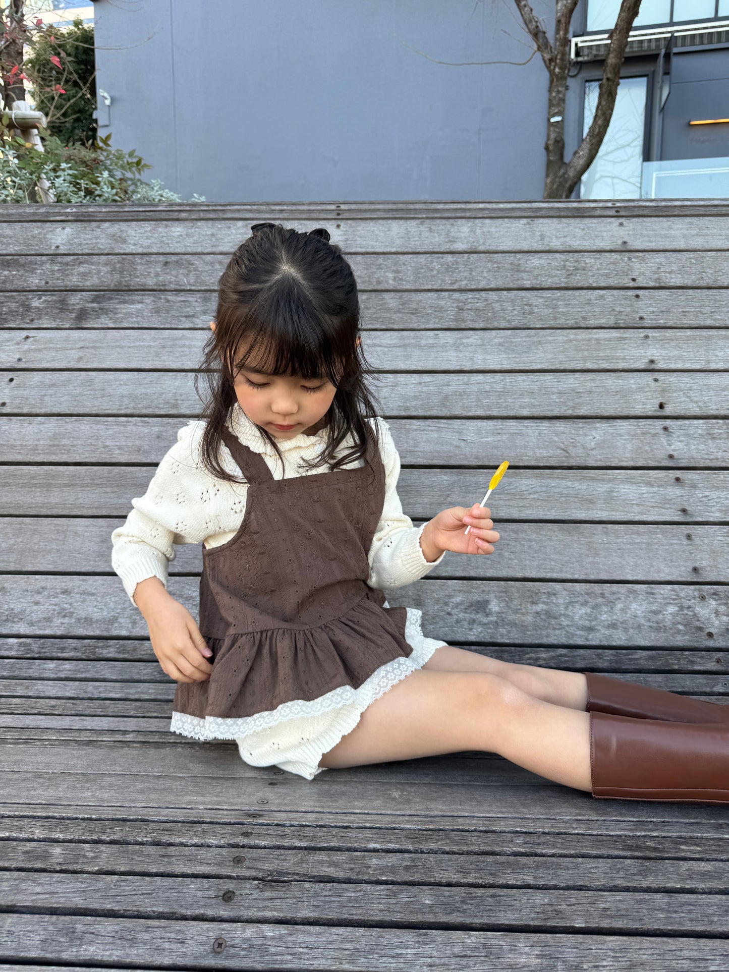 Roa / Punching Knit Set