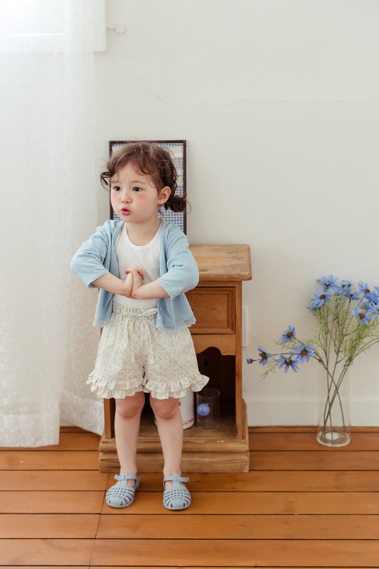 (取り寄せ) milk powder  / Punched Cardigan
