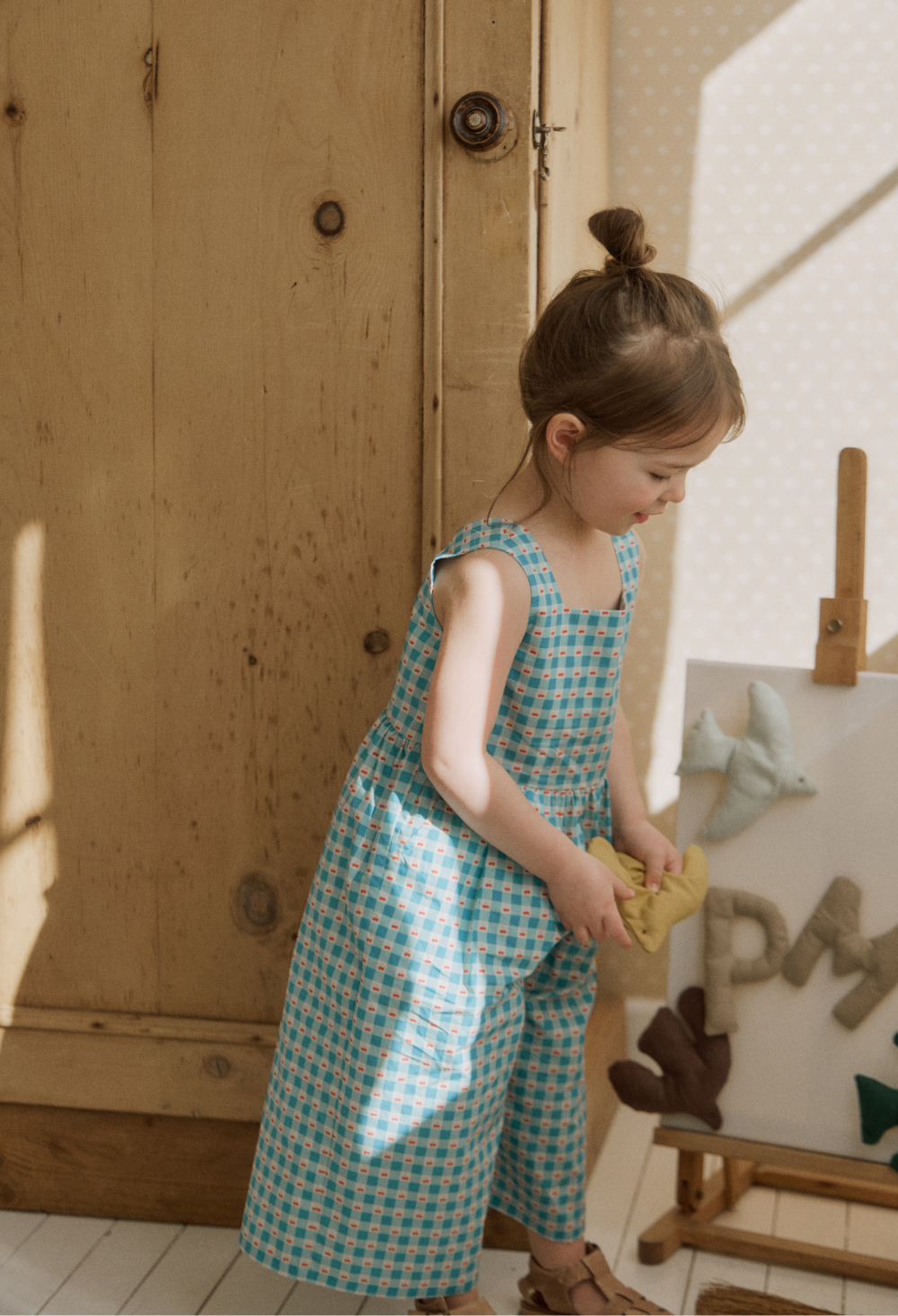 pitturu matturu / Cherry Garden Jumpsuit