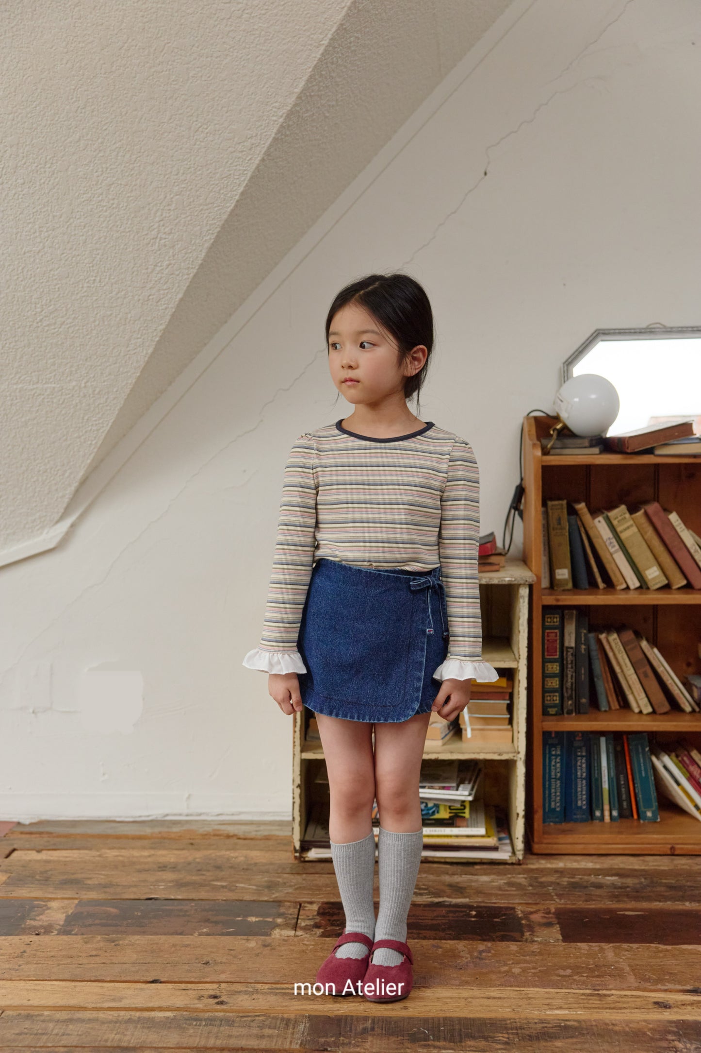 (予約) mon Atelier  / rainbow T