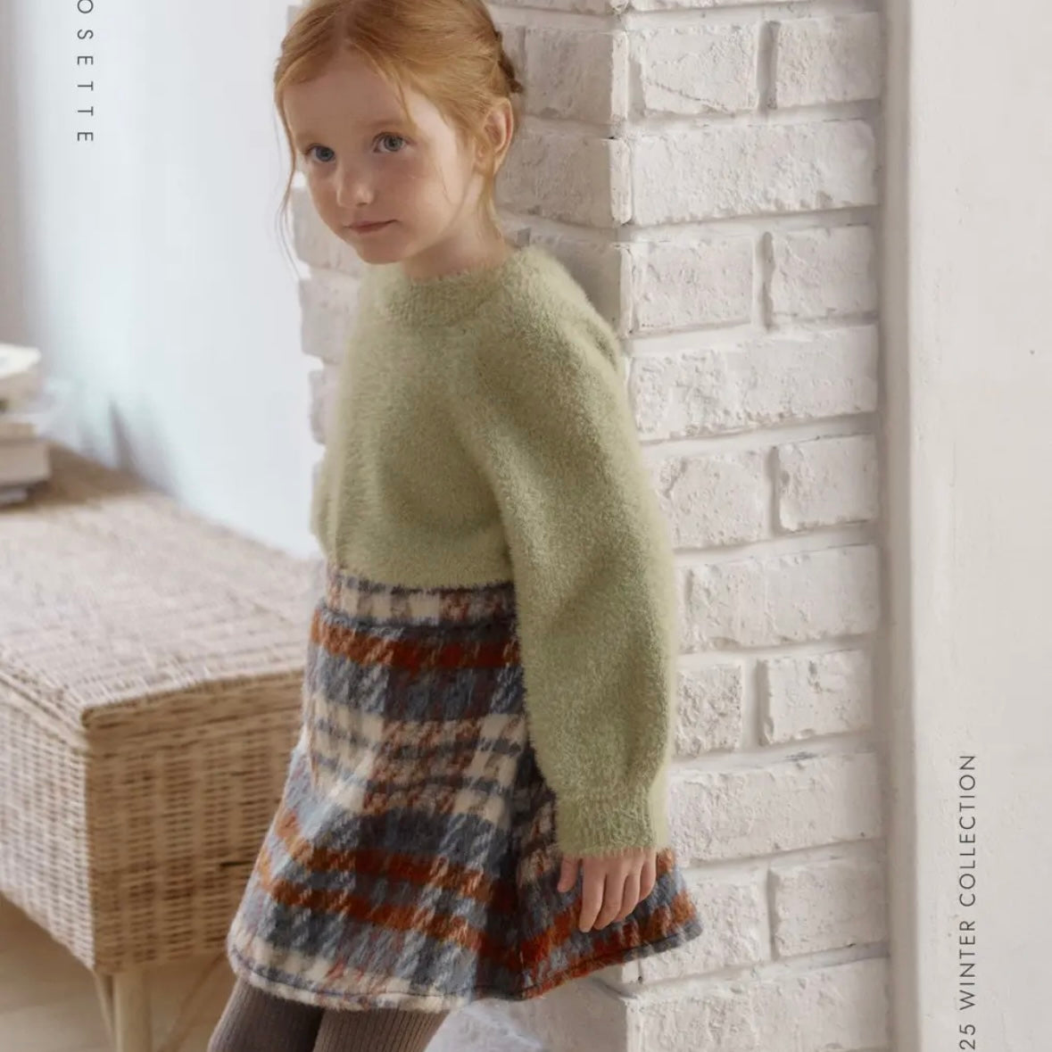 Rosette / Cocoa Skirt