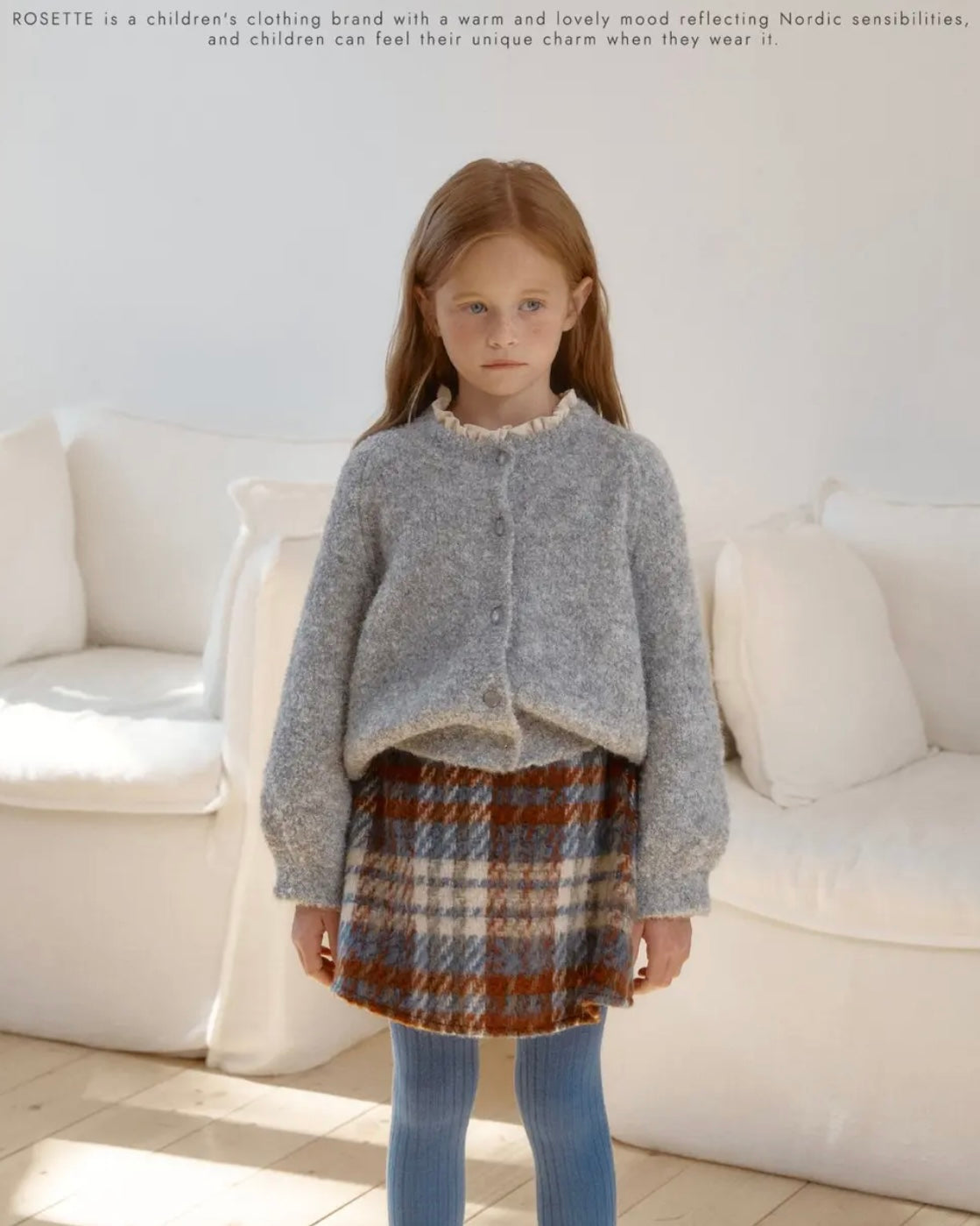 Rosette / Cocoa Skirt