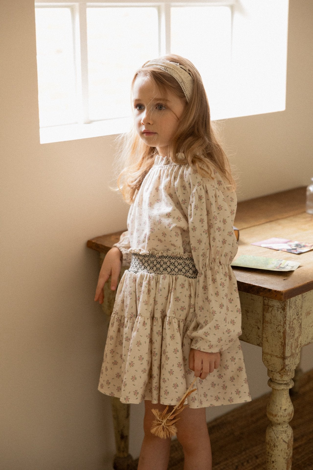 (予約)perro bebe / Ella blouse , skirt - pink
