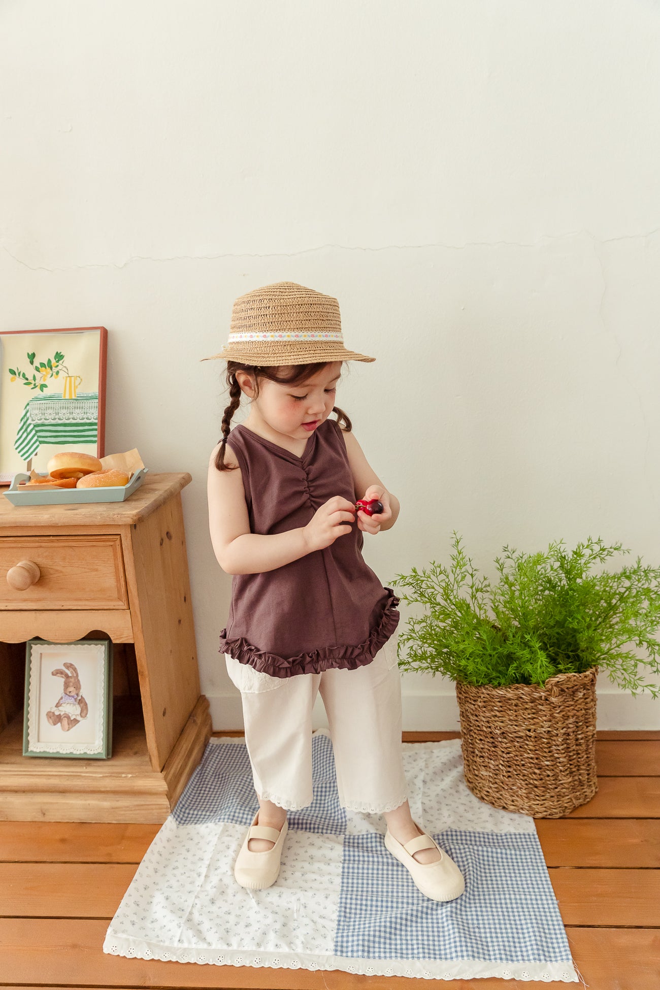 milk powder  /  Eggplant Pants
