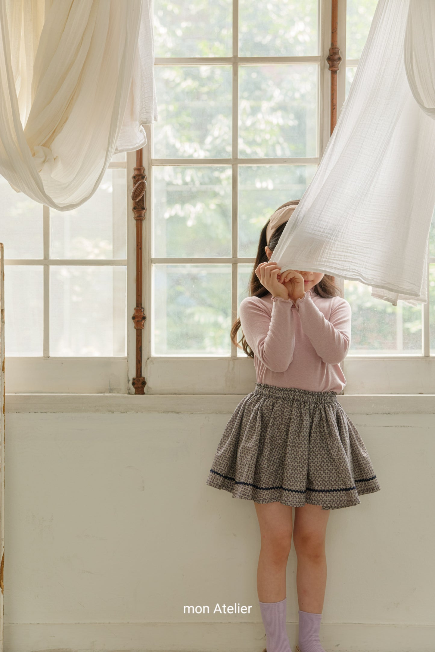 (予約) mon Atelier  / bloom skirt