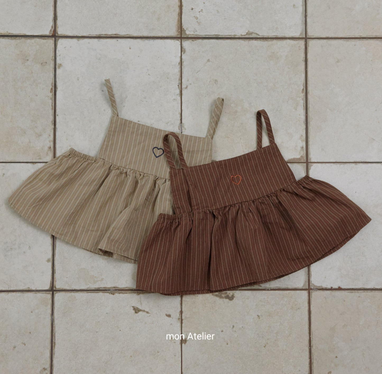 (予約) mon Atelier  / heart bustier