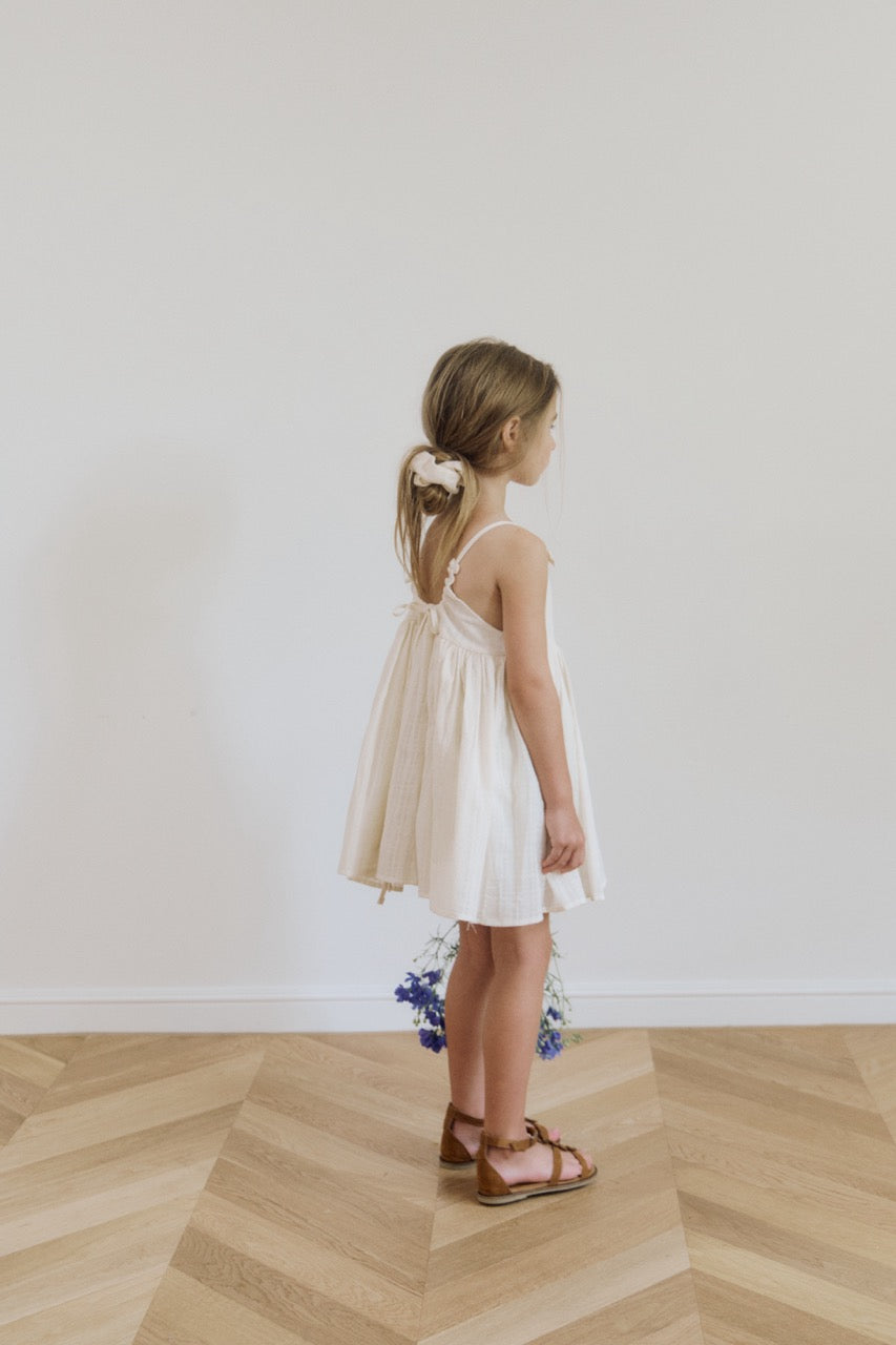 (予約) inné / ribbon petit ops (ivory)