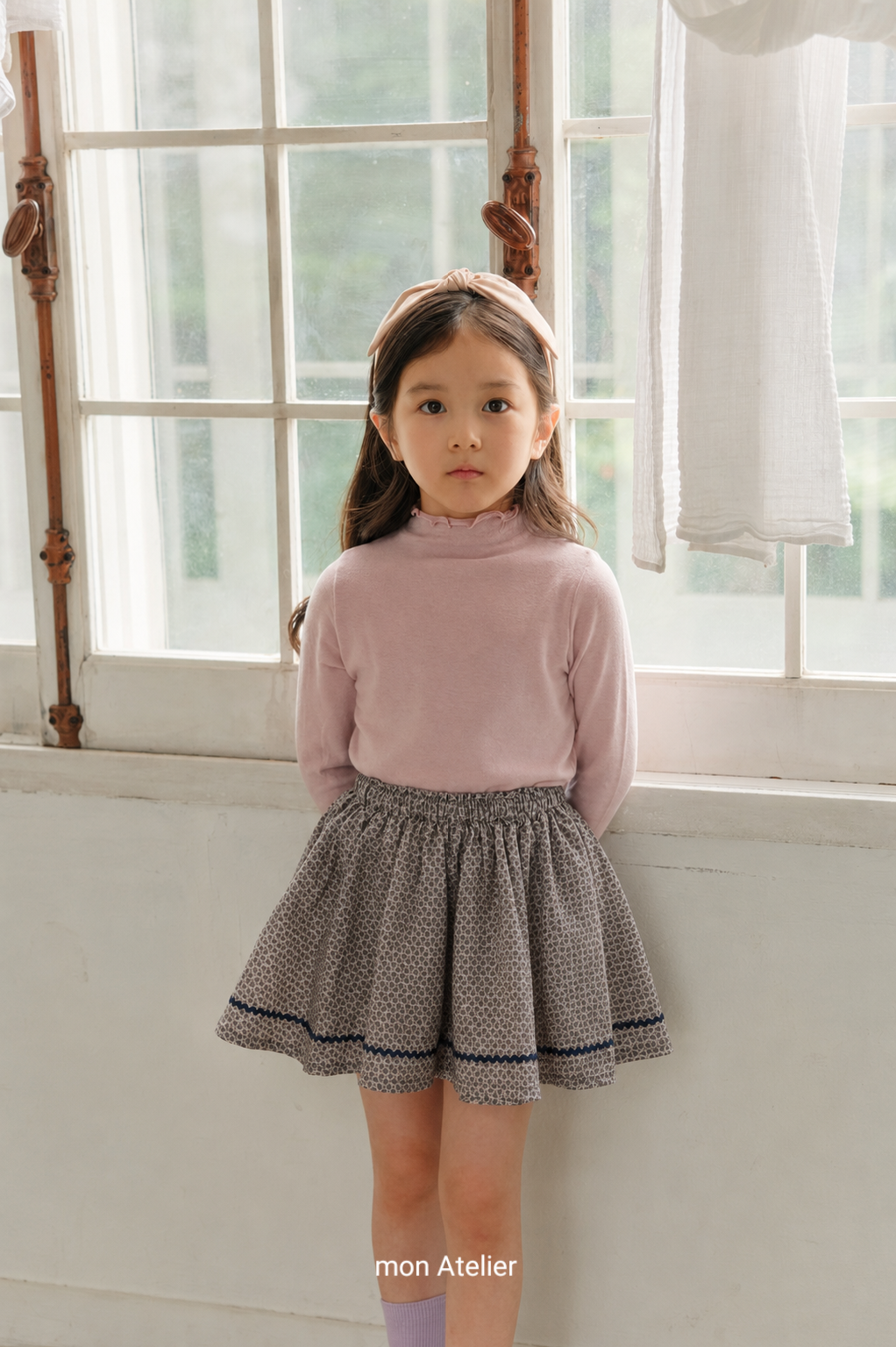 (予約) mon Atelier  / bloom skirt
