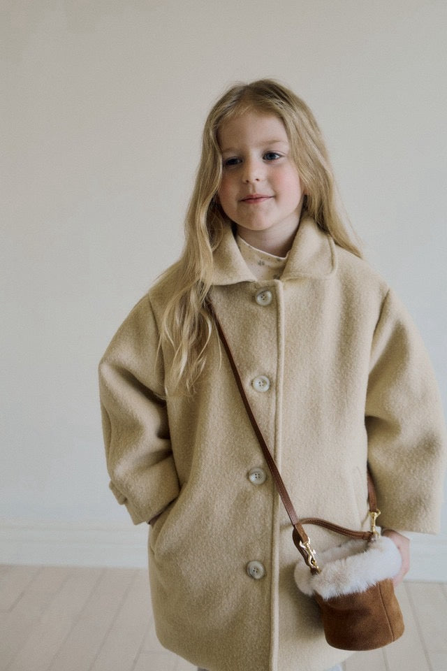 送料無料(予約) inné / Robin wool coat