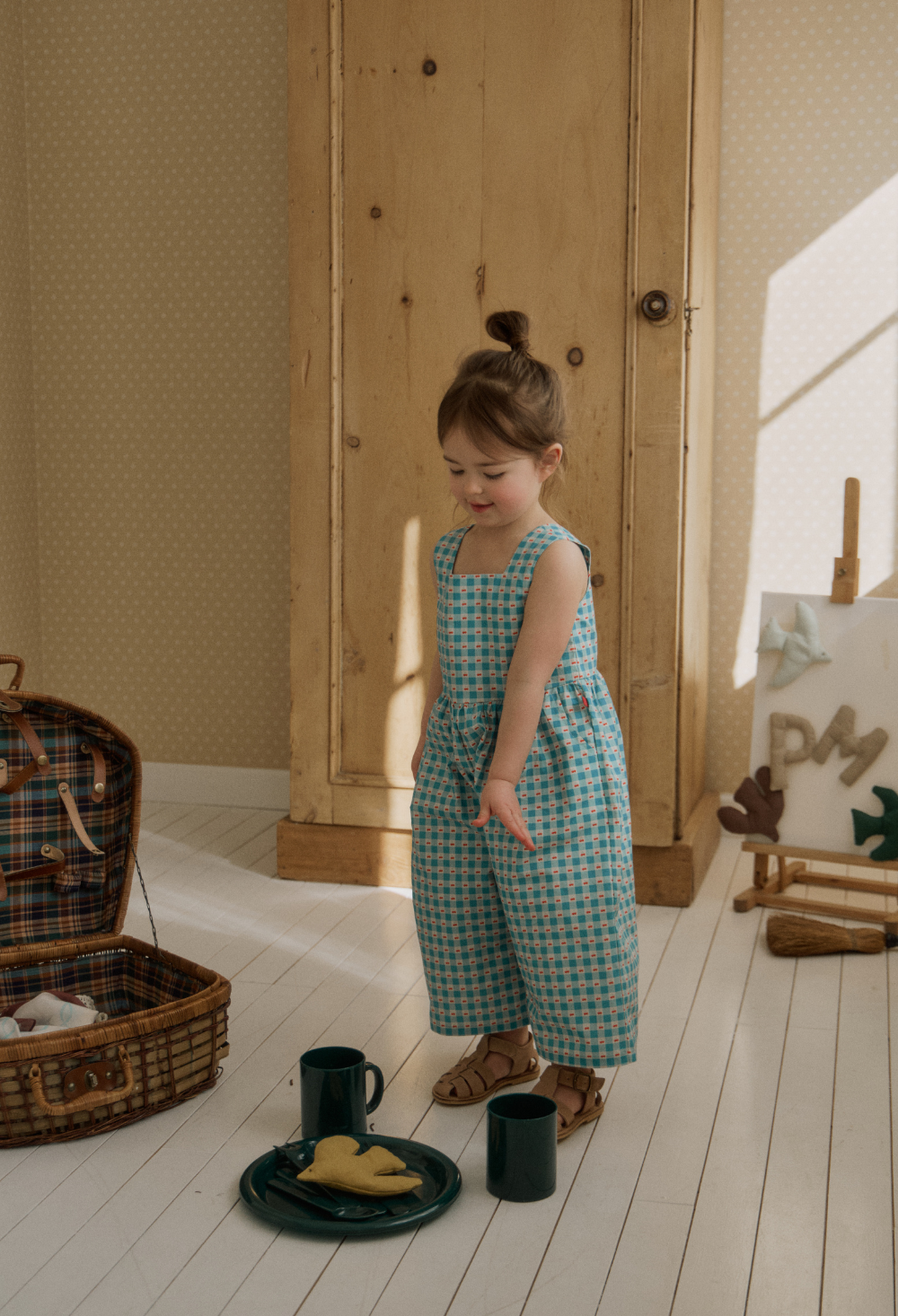 pitturu matturu / Cherry Garden Jumpsuit