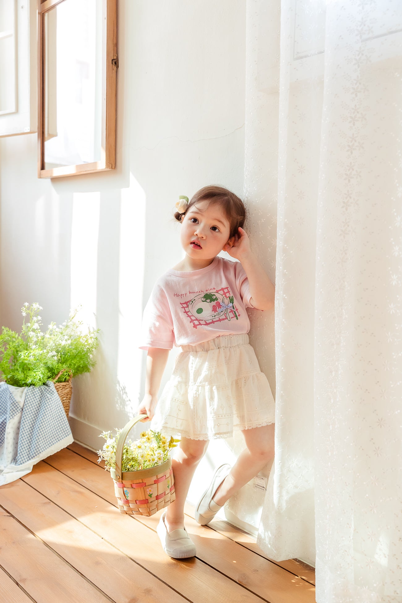 (取り寄せ) milk powder  / Keller Skirt (set-up)