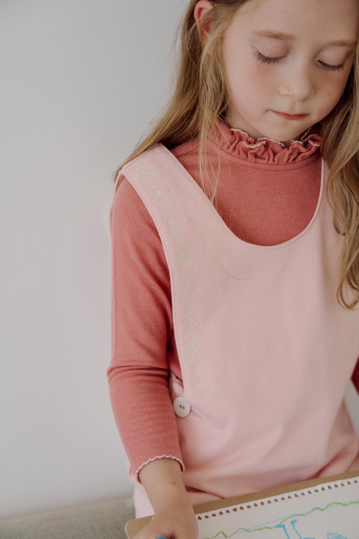 (予約) Saint Ella / Elodie Jumper Dress - pink