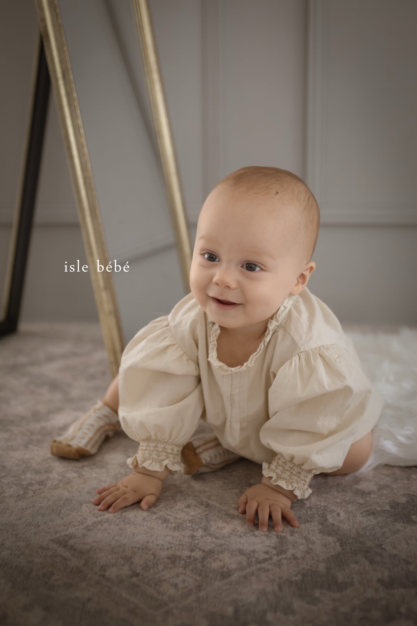 original  / Dahlia Romper - beige -
