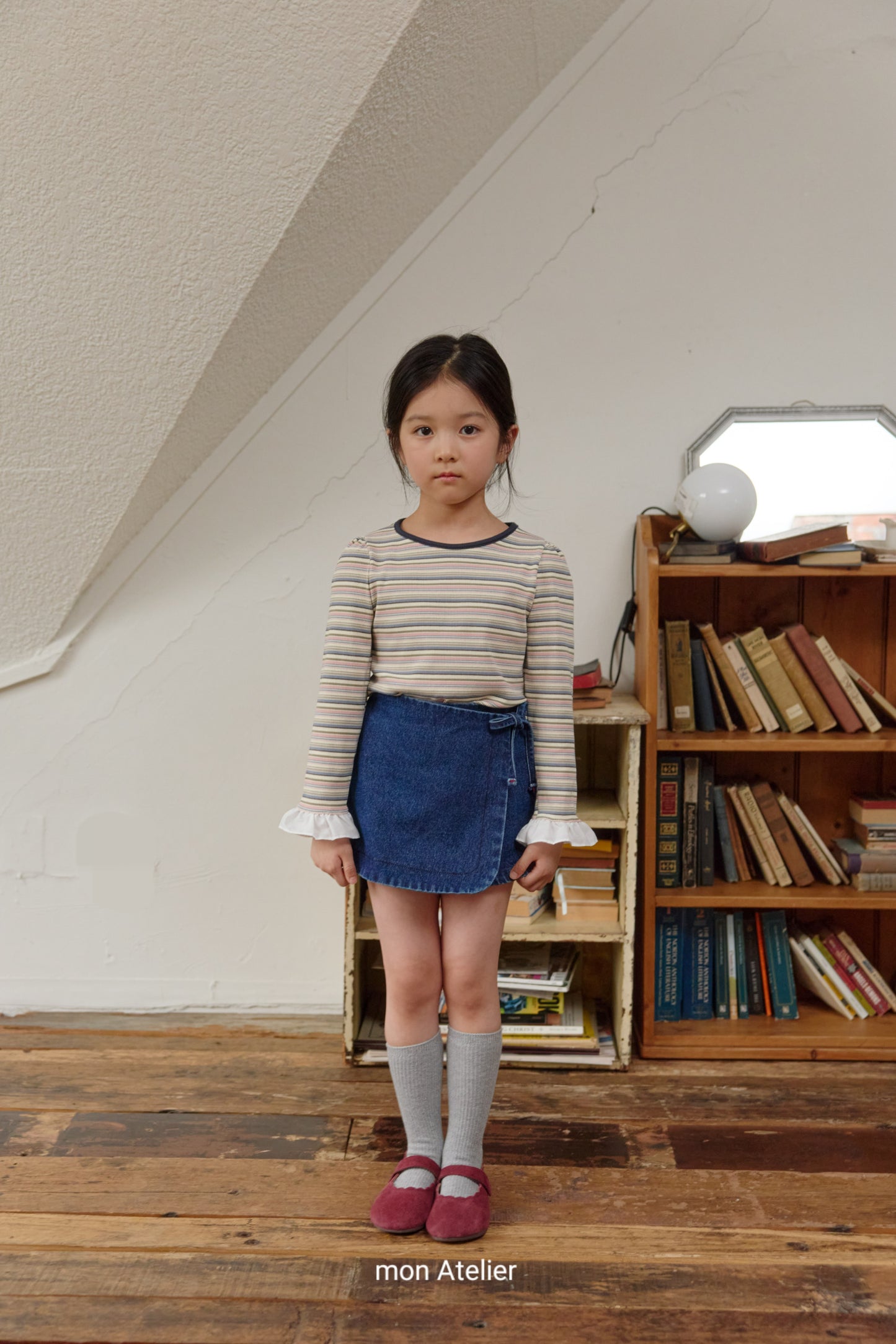 (予約) mon Atelier  / rainbow T