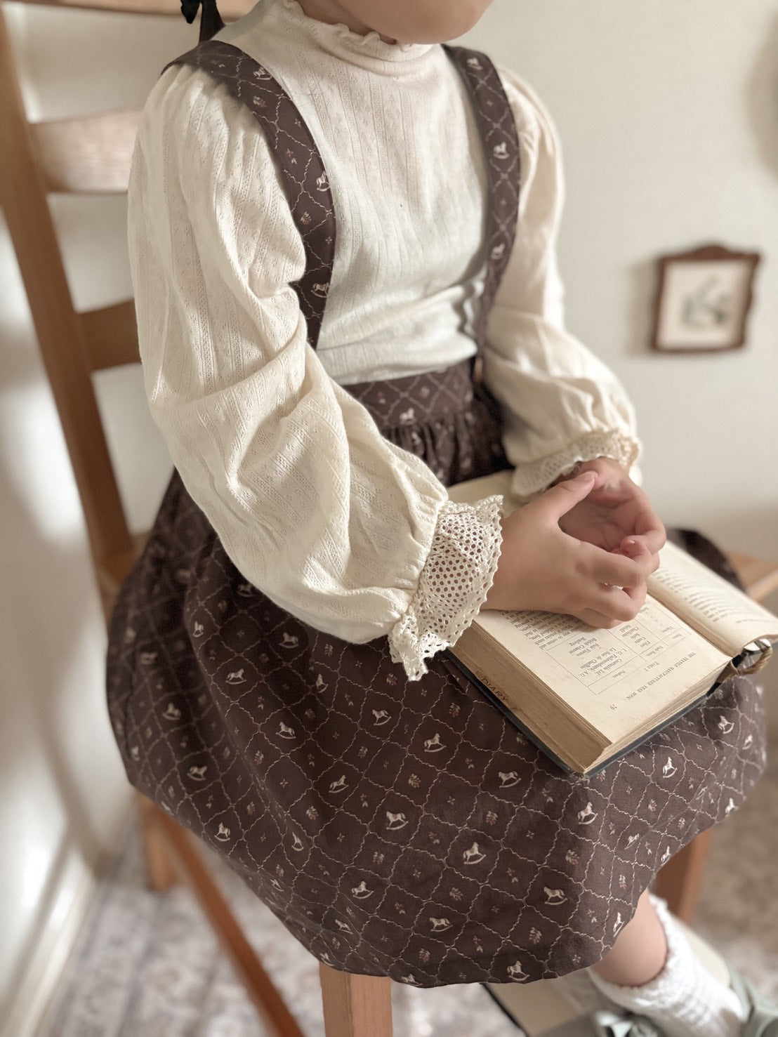 (受注販売) Original Cheval Antique skirt & blommer オーダー権